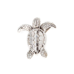 Oxidized Hawaiian Turtle Pendant In Different Styles