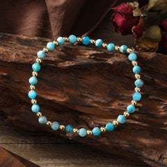 Turquoise Bead Bracelets In 3 Different Styles