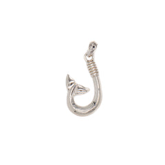 Fish Hook Pendant With A Whale Tale