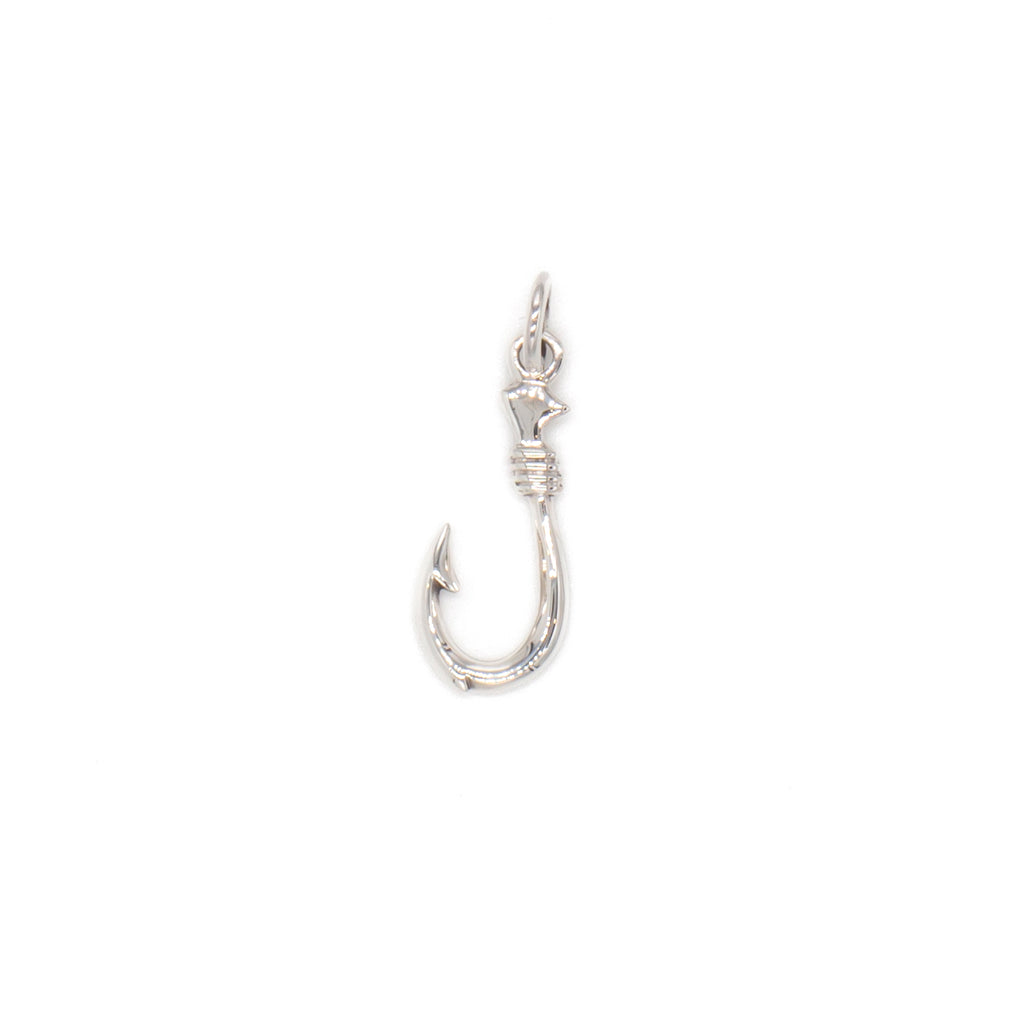 Barbed Fish Hook Pendant In 2 Different Styles