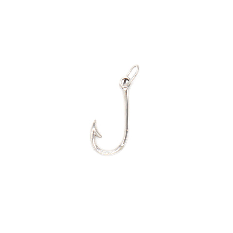 Thin Barbed Fish Hook Pendant