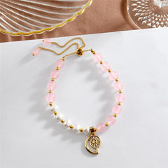 Bracelet With Beads & Pearls In Different Hawaiian Charms