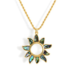 Abalone Sun Necklace