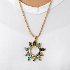 Abalone Sun Necklace