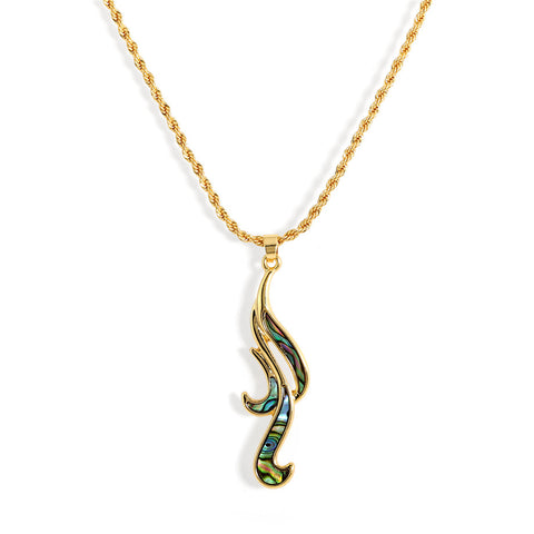 Abalone Blowing Winds Necklace