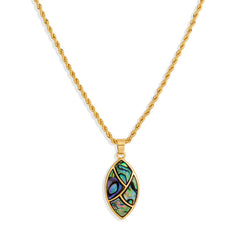 Abalone Oval Necklace