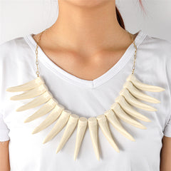 Hawaiian Ula Nifo Necklace With White Teeth In 2 Different Styles