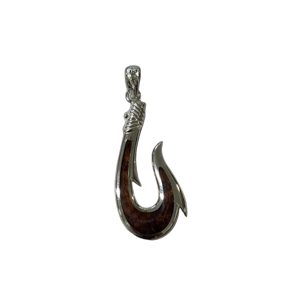 Fish Hook Pendant In 2 Different Styles