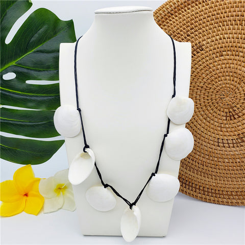 Hawaiian Seashells Rope Necklace