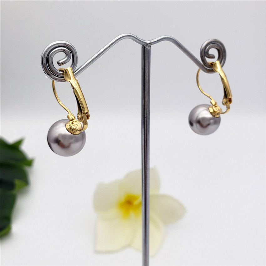 Pearl Hook Earrings In Different Colors