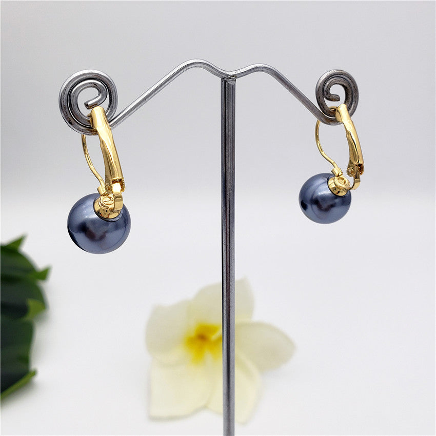 Pearl Hook Earrings In Different Colors