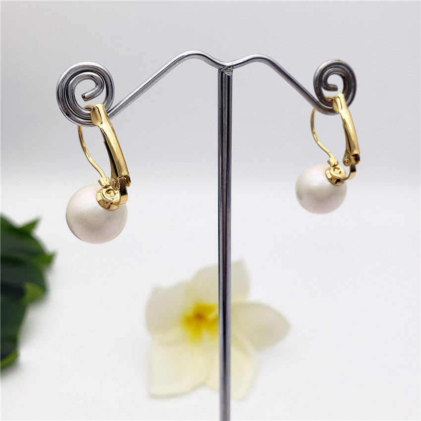 Pearl Hook Earrings In Different Colors