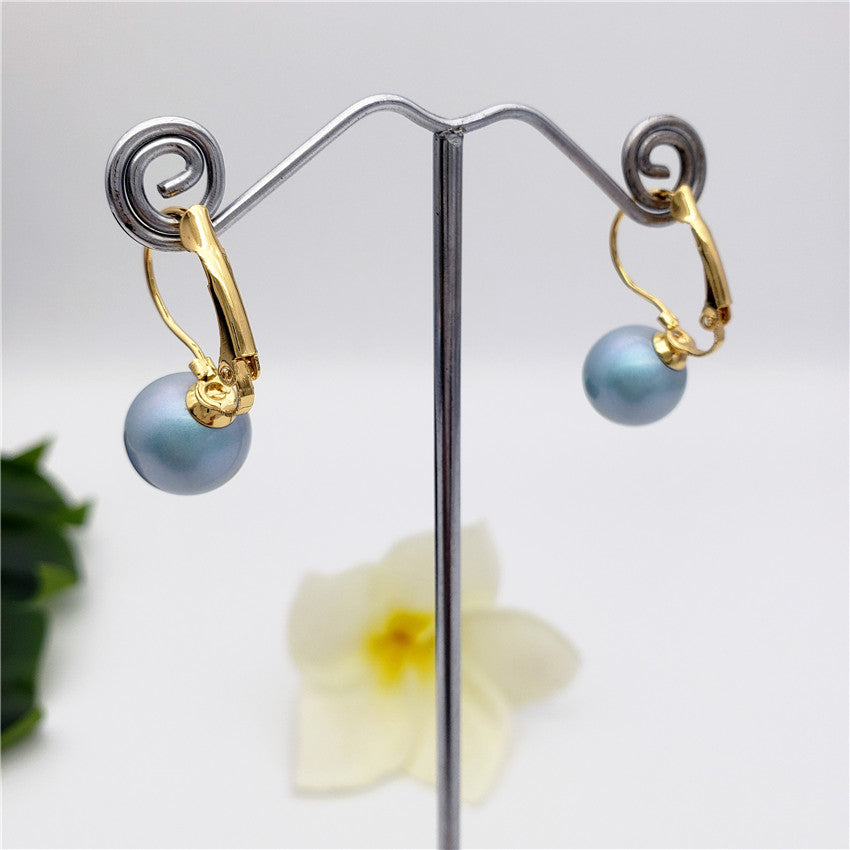 Pearl Hook Earrings In Different Colors