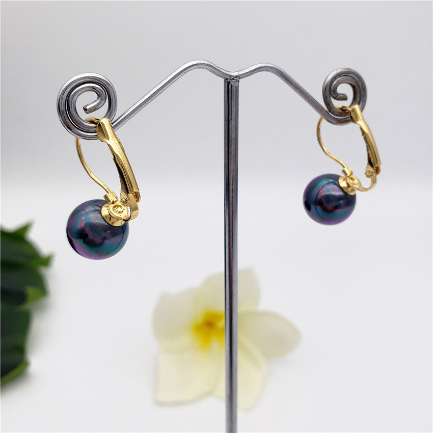 Pearl Hook Earrings In Different Colors