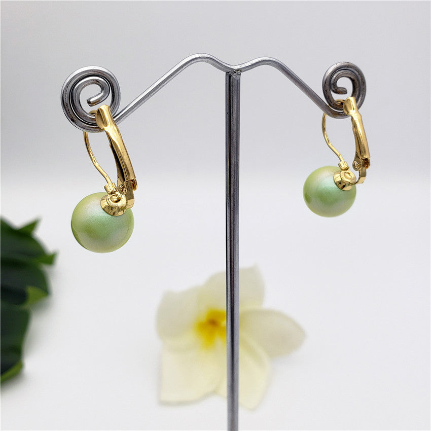 Pearl Hook Earrings In Different Colors