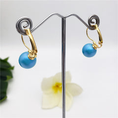 Pearl Hook Earrings In Different Colors