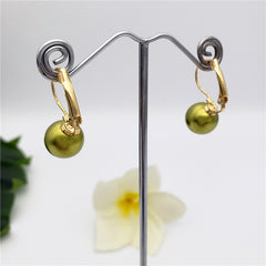 Pearl Hook Earrings In Different Colors