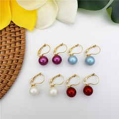 Pearl Hook Earrings In Different Colors